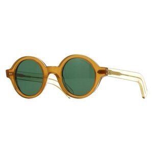 New CUTLER AND GROSS Sun Brown Round 1396 04 Sunglasses Women